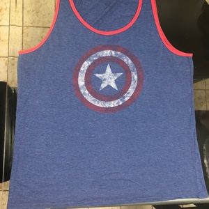 Captain America tank top